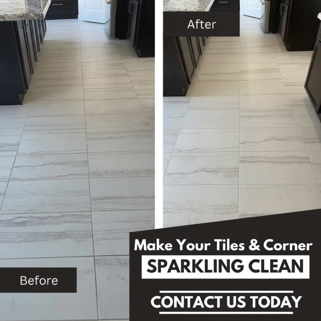 Tile and grout before and after by Empire Grout in Phoenix #4