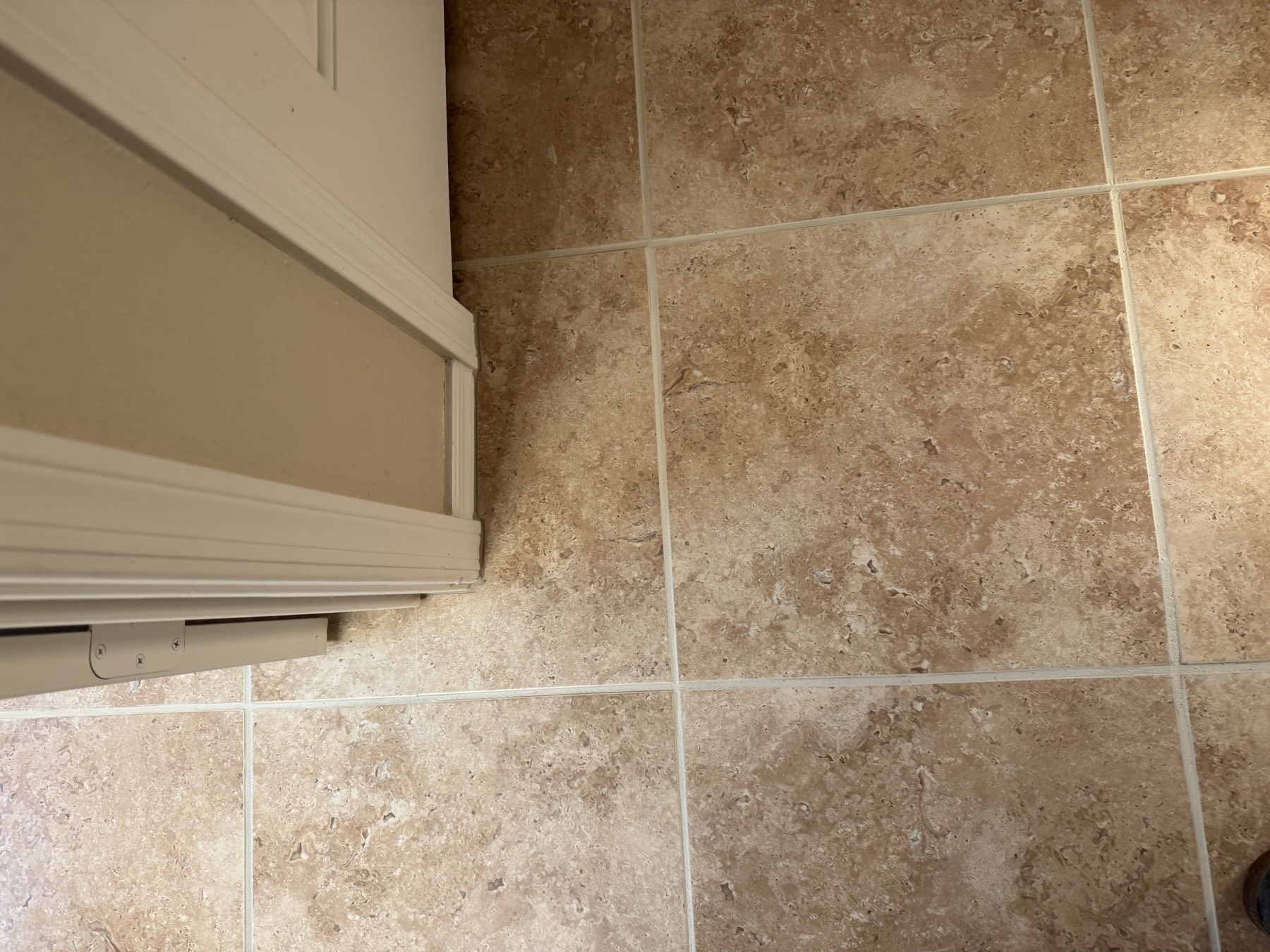 Cracked tile replacement — after