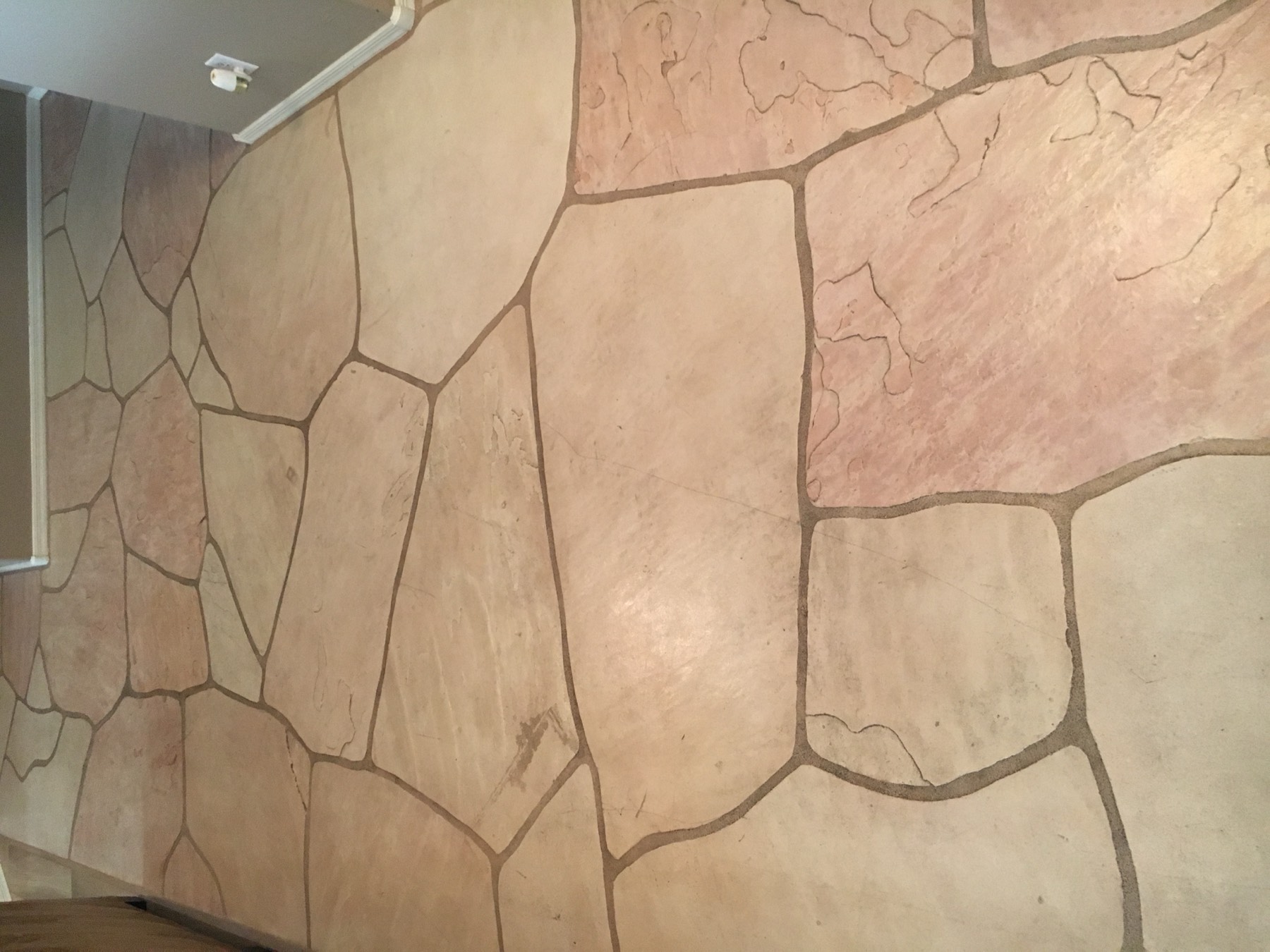 Flagstone deep clean & seal (3) — before