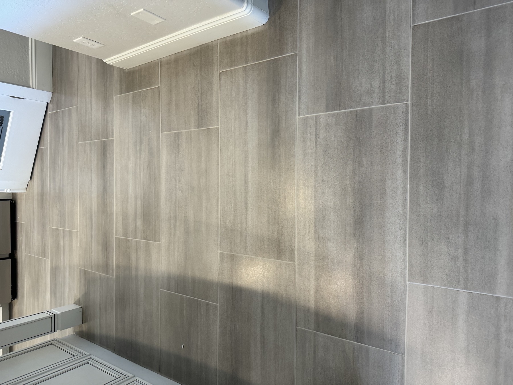 Vein-cut stone clean & seal — after