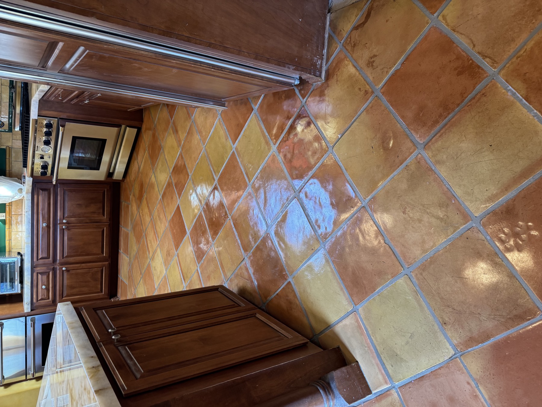 Saltillo floor restoration (2) — after