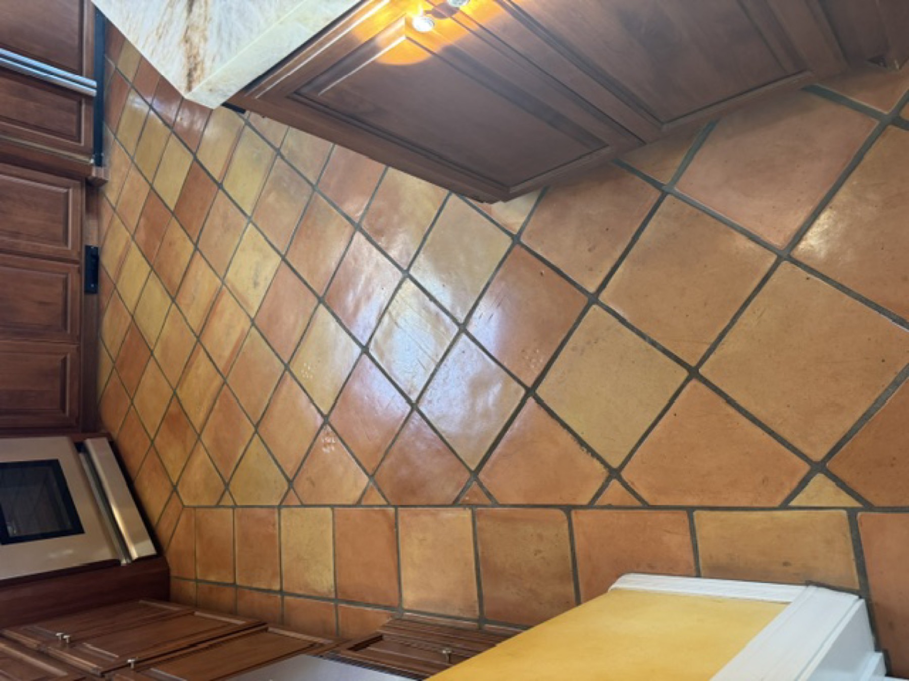 Saltillo floor restoration (1) — before