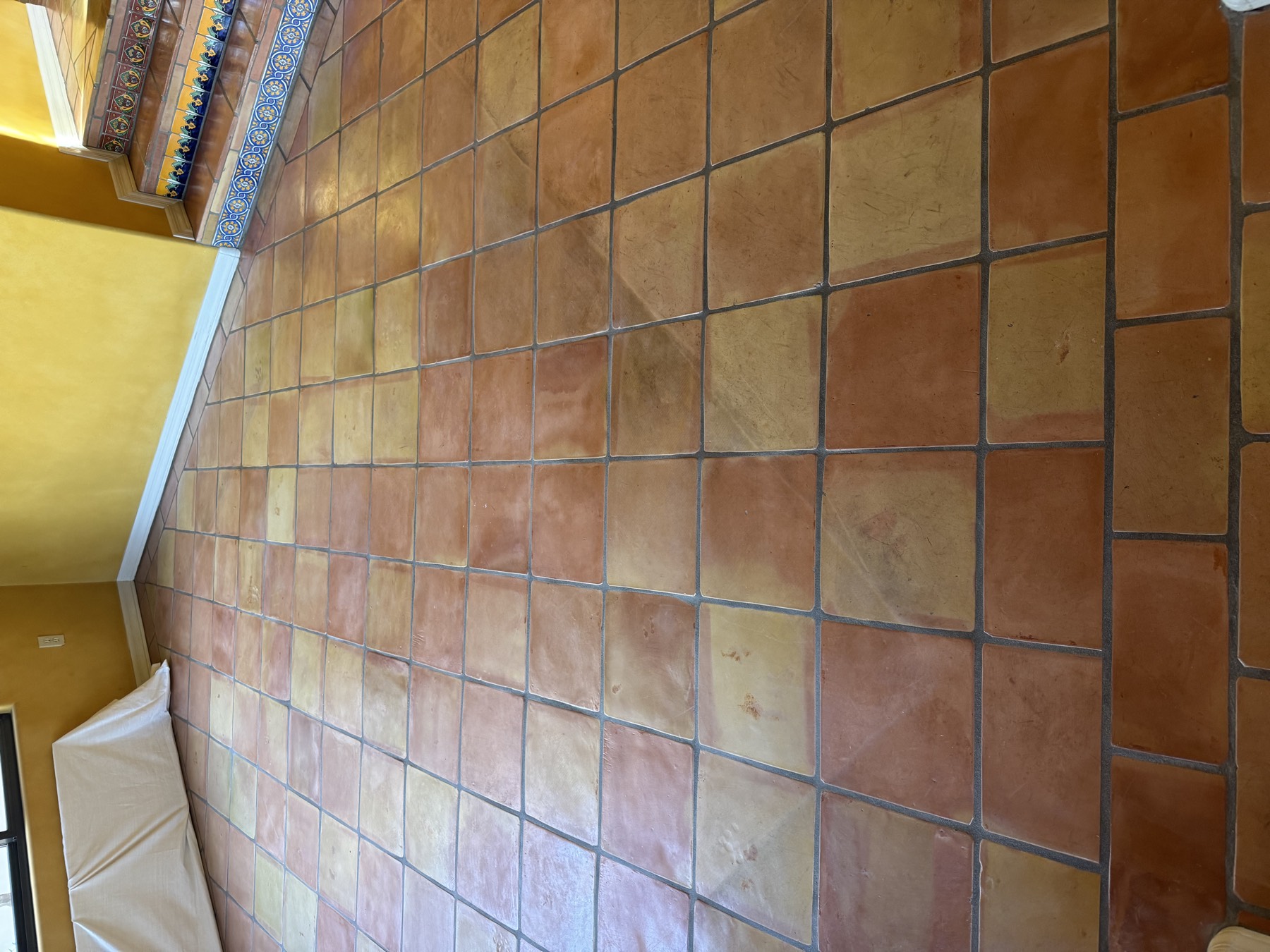 Saltillo floor restoration (4) — before