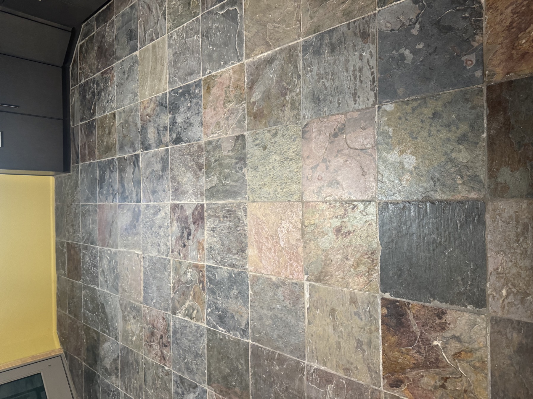 Slate clean & seal (2) — before