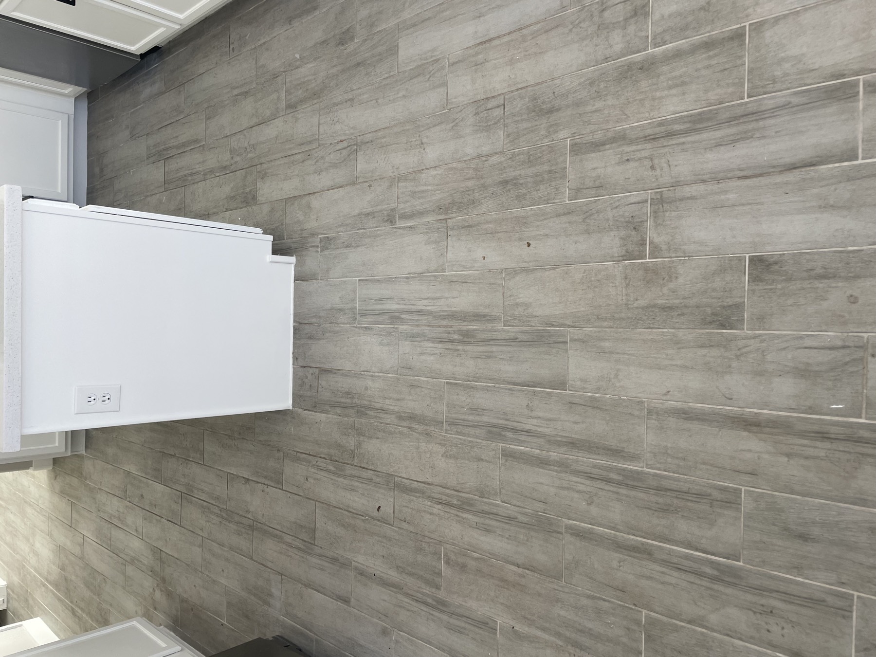 Wood-look tile grout clean (2) — before
